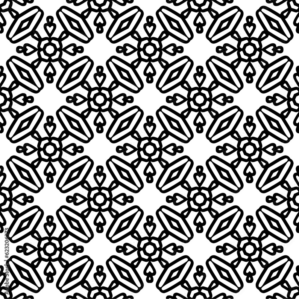 Seamless repeating pattern. Black and white pattern for web page, textures, card, poster, fabric, textile. Seamless repeating pattern. Black and white pattern for web page, textures, card, poster, fabric, textile.
