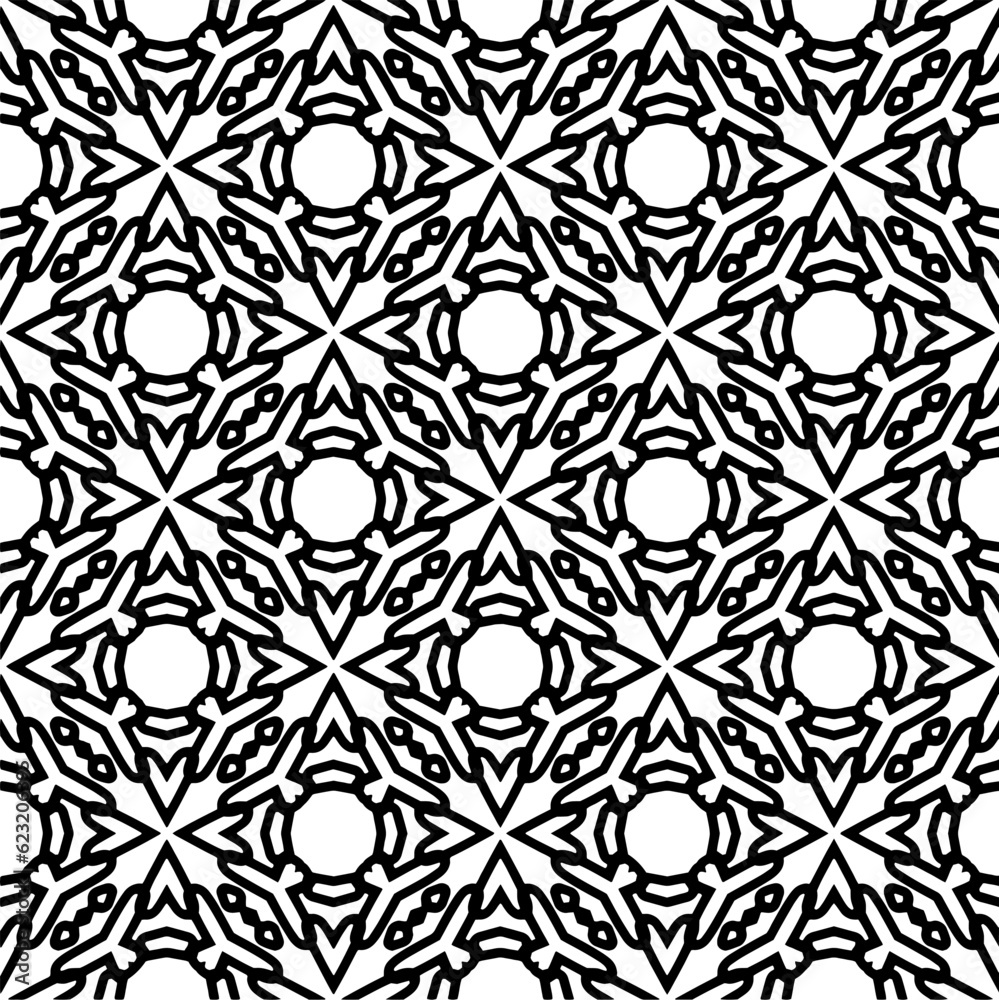 Seamless repeating pattern. Black and white pattern for web page, textures, card, poster, fabric, textile. Seamless repeating pattern. Black and white pattern for web page, textures, card, poster, fabric, textile.