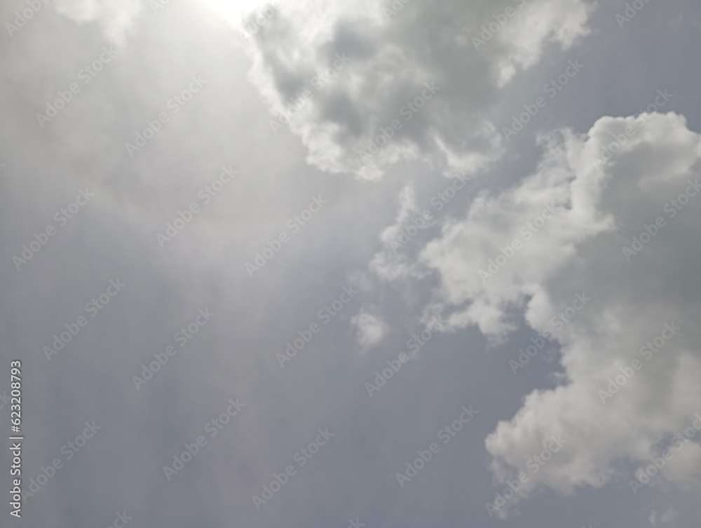 Natural sky beautiful blue and white texture background.Panorama of blue sky with cirrus clouds,perfect hot day weather, vector illustration. Natural sky beautiful blue and white texture background.Panorama of blue sky with cirrus clouds,perfect hot day weather, vector illustration.