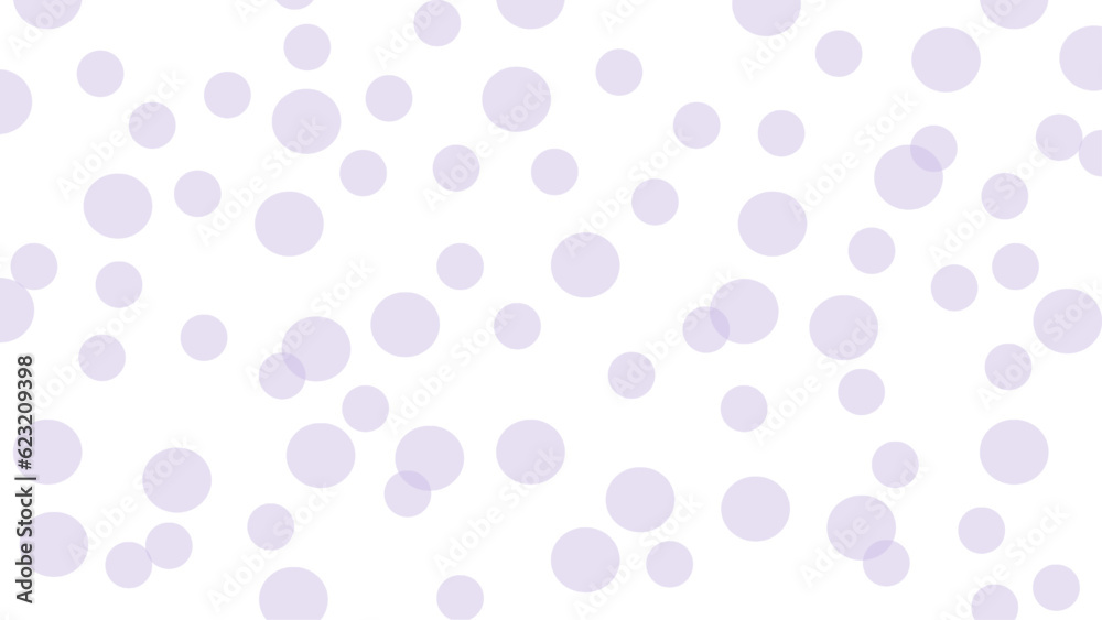 White seamless pattern with purple circles White seamless pattern with purple circles