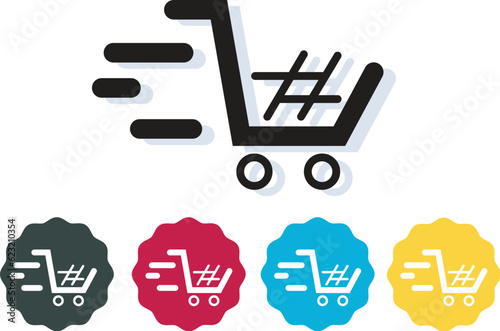 Shopping Cart - Quick Checkout - Stock Icon