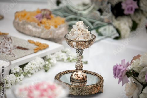 Persian wedding decor. sofre aghd photo