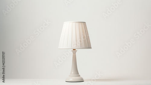single lampshade isolated on white © Astanna Media