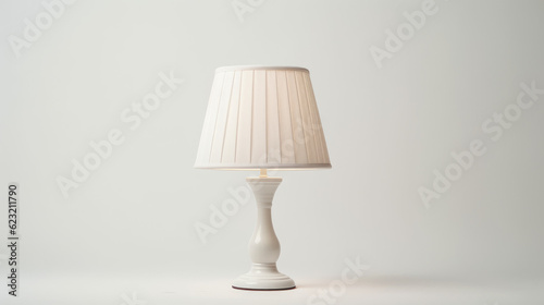 single lampshade isolated on white