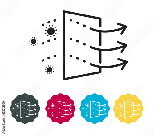 Covid-19 Micro Clean Air Filtration -  Icon