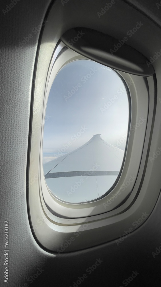 view from airplane window view from airplane window
