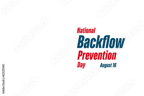 national backflow prevention day