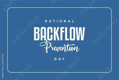 national backflow prevention day