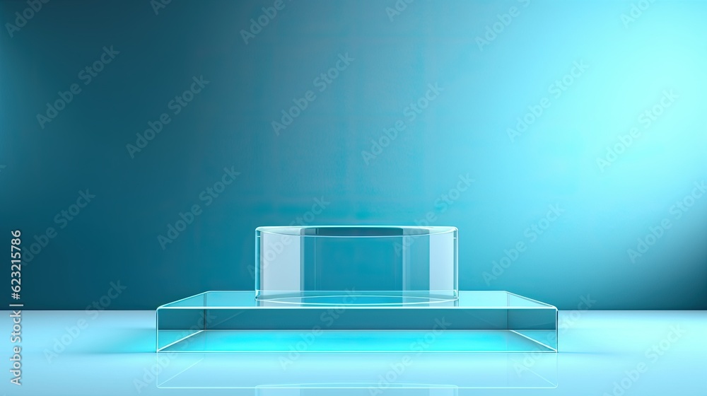 Abstract scene podium mockup. Award ceremony concept. 3d render Abstract scene podium mockup. Award ceremony concept. 3d render