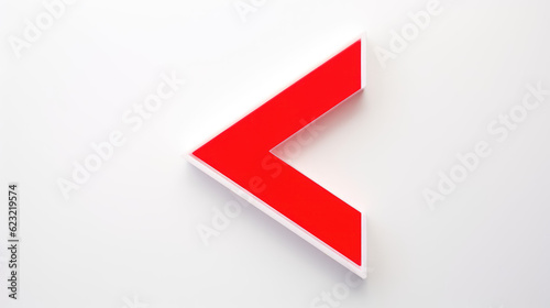 Free Download red arrow isolated on white - GFXLoad