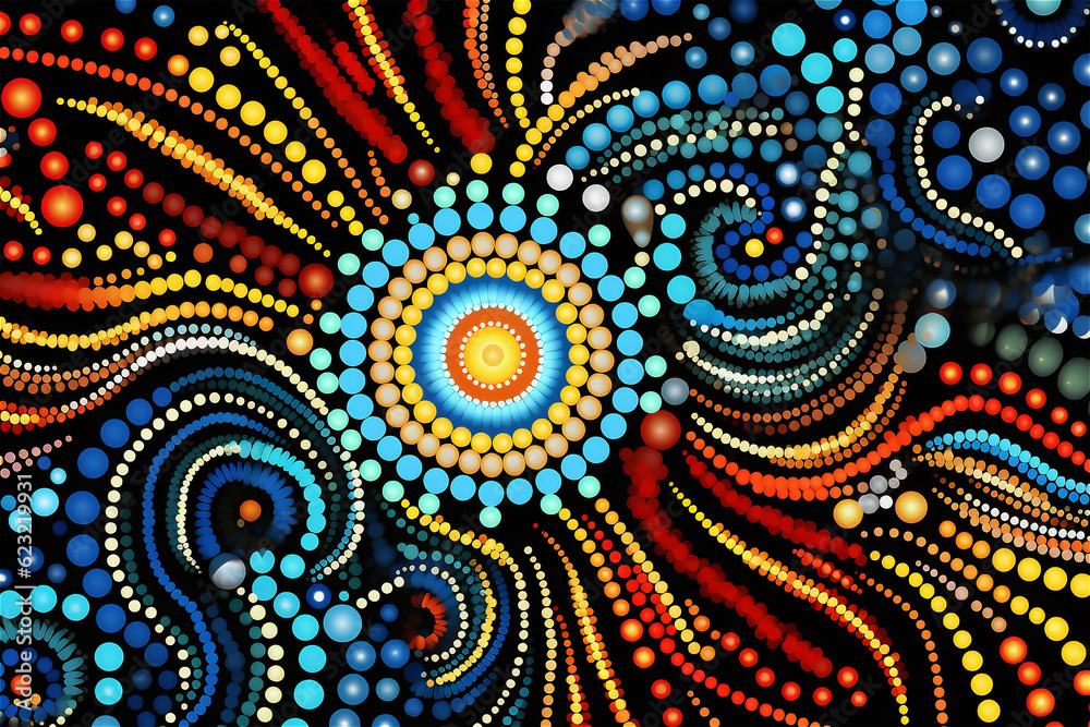 Tribal pattern of australian aboriginal Tribal pattern of australian aboriginal
