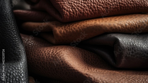 A luxurious leather texture photo