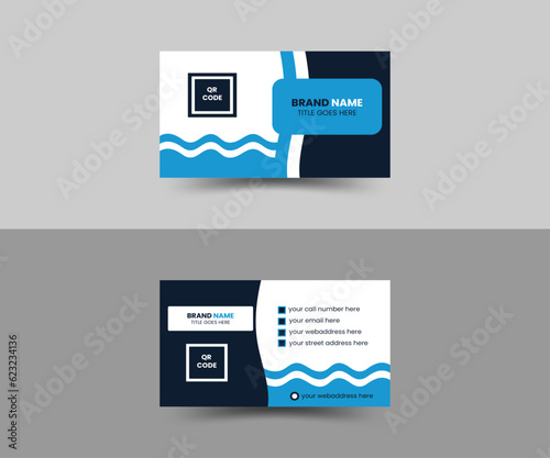 Professional Business card template.