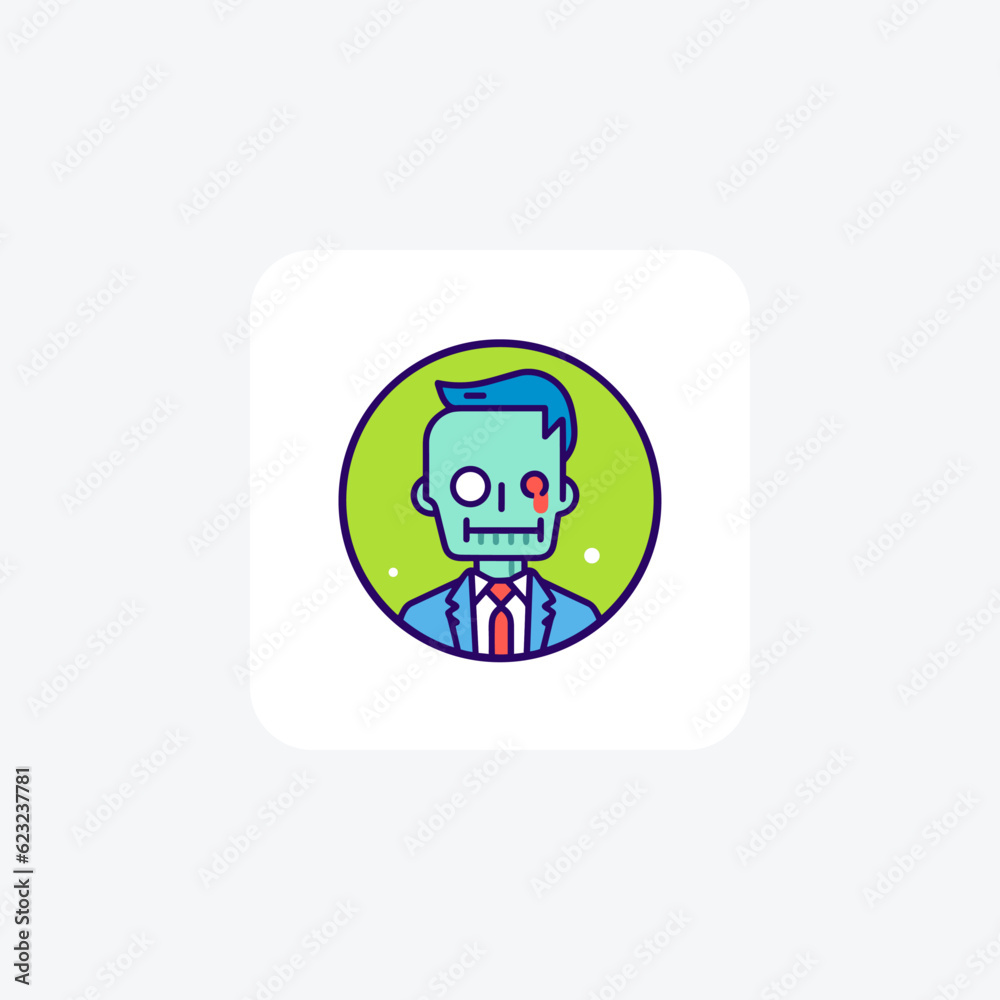 Frightful Undead - Zombie Icon Frightful Undead - Zombie Icon