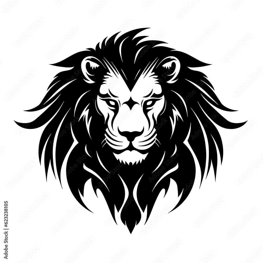 Leo Lion king of beasts the main predator zodiac horoscope astrology twelve metaphysical sectors tattoo print