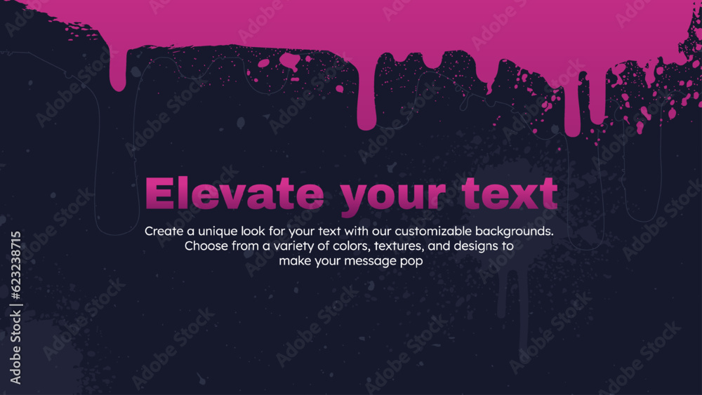 Fotografie Template of poster for website
