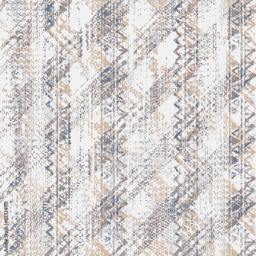 Vector fabric texture. Distressed texture of weaving fabric. Grunge background. Abstract paisley vector illustration. Overlay to create interesting effect and depth. Natural  isolated on white. EPS10.