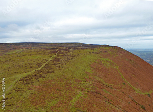 Photography Paragliding above the ridge at Pandy, Wales
