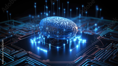 human brain, nanometer chip technology, quantum connection, brain