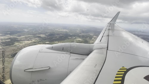 avion atterrissage Minorque