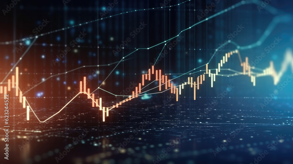 stock market graph stock market graph