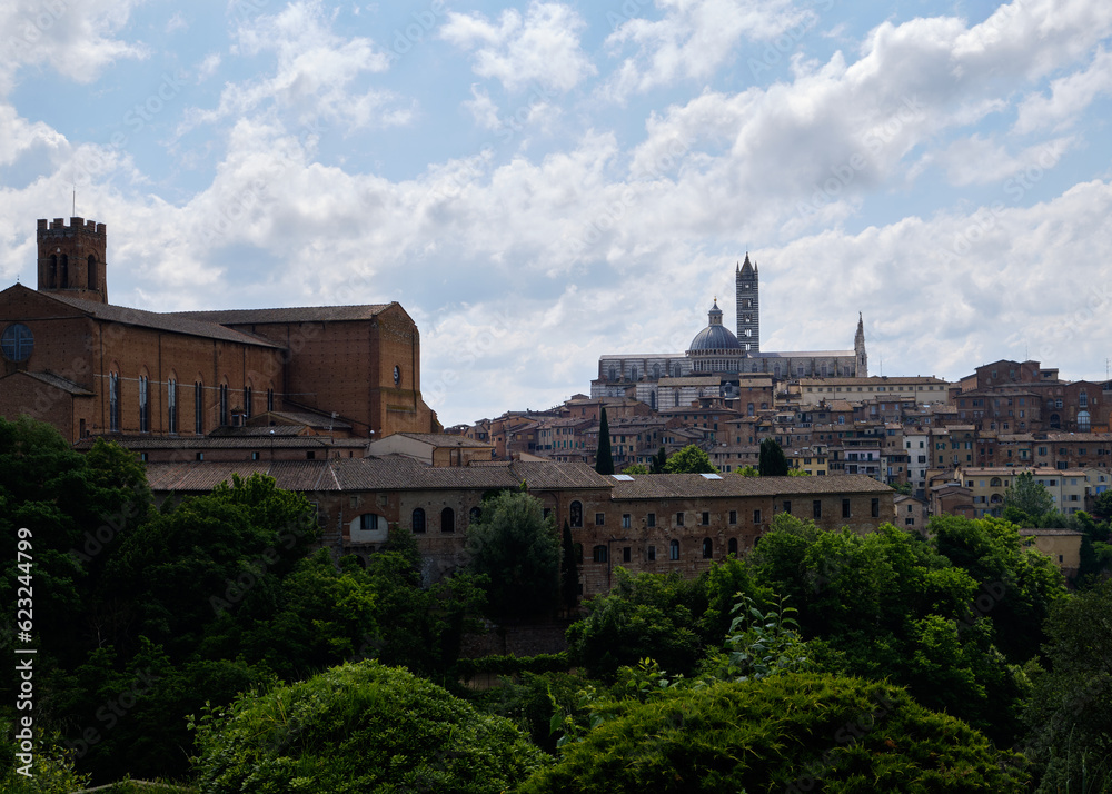 Foto scattata nel centro storico di Siena.