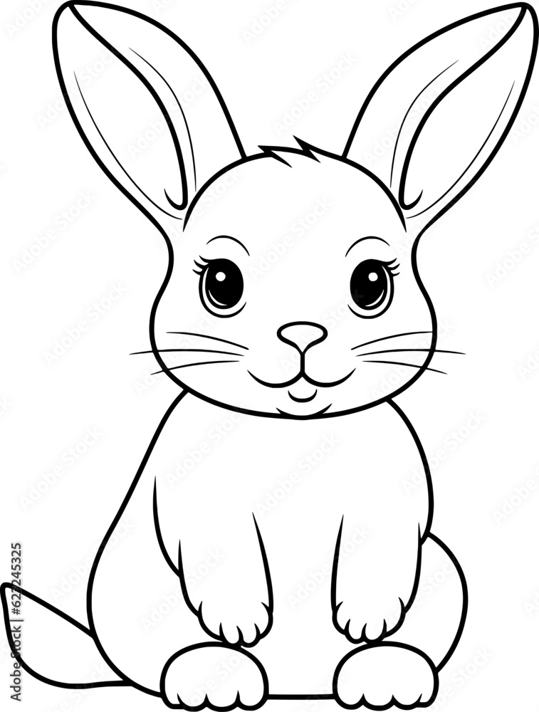 Obraz premium Rabbit Animal Art