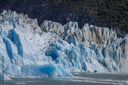 View of the beautiful Perito Moreno Glacier - El Calafate, Argentina