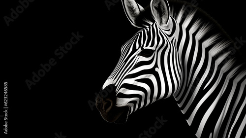 ilustra    o abstrata de listras de zebra em preto e branco ector renderiza    o em 3D isolada em fundo preto