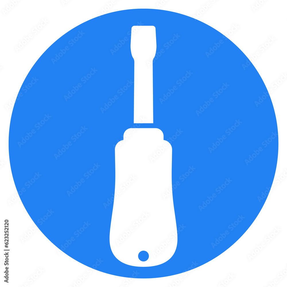 screwdriver icon, fix tool screwdriver icon, fix tool