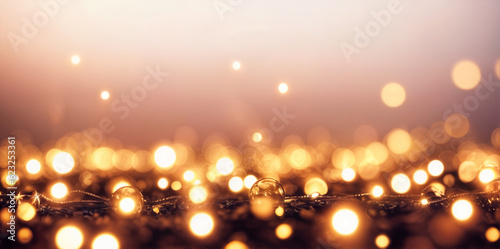 Sparkling holiday abstract background with stars and snowflakes