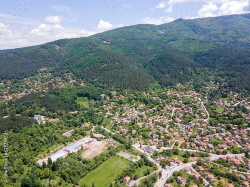 Aerial view of Vitosha Mountain near Village of Rudartsi,  Bulgaria