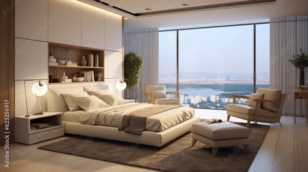 Fototapeta premium Bedroom Design Ideas