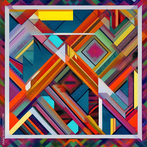 Harmony in Motion: Exploring Abstract Geometric Symmetry