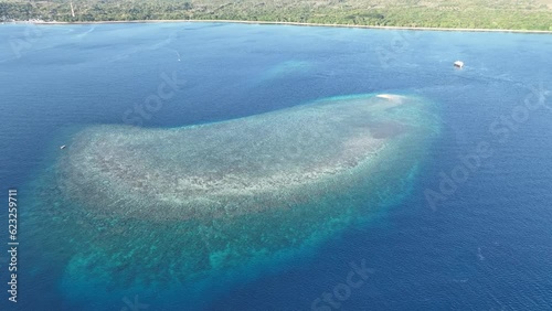 Angel Reef lies off the island of Moyo near Sumbawa. This particular reef, between Bali and Komodo, is home to high marine biodiversity and is popular for diving and snorkeling. photo