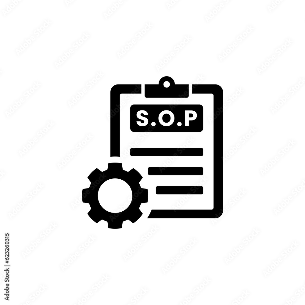Best SOP icon or SOP symbol vector isolated in flat style. SOP icon vector for standard operating procedure design element. Simple SOP symbol vector for mobile apps or websites design element. Best SOP icon or SOP symbol vector isolated in flat style. SOP icon vector for standard operating procedure design element. Simple SOP symbol vector for mobile apps or websites design element.