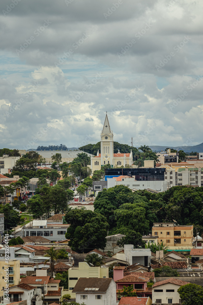 Vista panorâmica da cidade de Araxa, Estado de Minas Gerais, Brasil