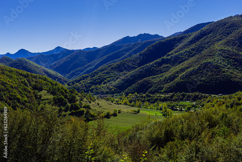 landscape in the mountains