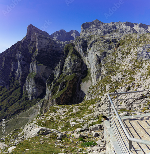 trail in the mountains