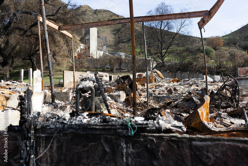 Los Angeles Wildfire Remains 2019