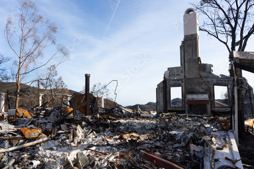 Los Angeles Wildfire Remains 2019