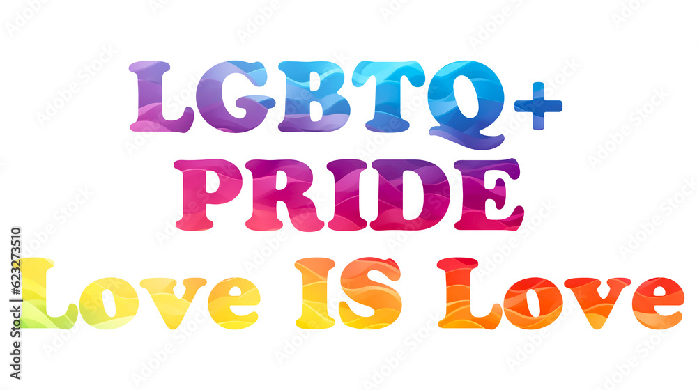 Transparent gay pride LGBTQ+ PRIDE background banner celebrating gay pride and LGBTQ+ diversity community concept