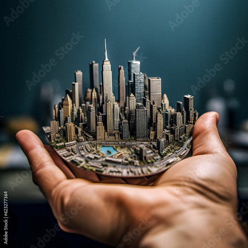 Urban Dreams: Holding a Miniature City in the Palm of Your Hands - generative ai
