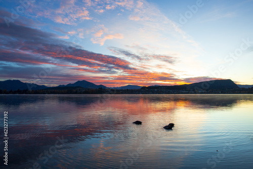 Sunrise over Lake Wanaka