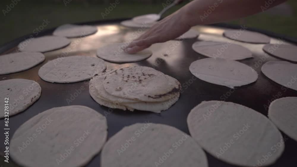 Tortillas mexicanas comida