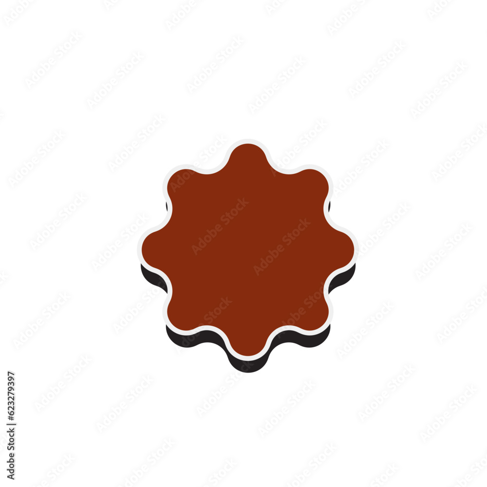 Bold Retro Shape Illustration Bold Retro Shape Illustration