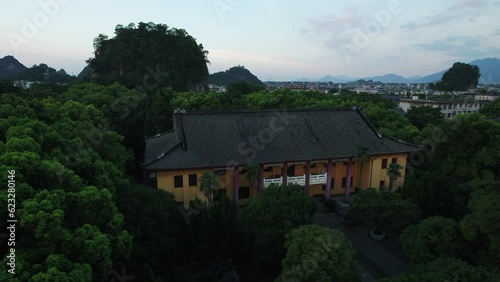 The Guilin Jingjiang Wangcheng Scenic Area is located on Jingjiang Road in Guilin, Guangxi Zhuang Autonomous Region, China. It is an important historical and cultural site and tourist attraction.  photo