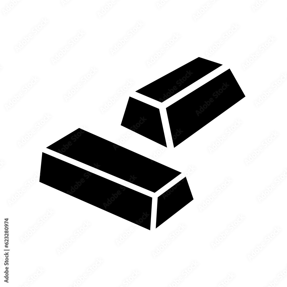 steel icon, iron metal icon, vector flat illustration on white background. steel icon, iron metal icon, vector flat illustration on white background.