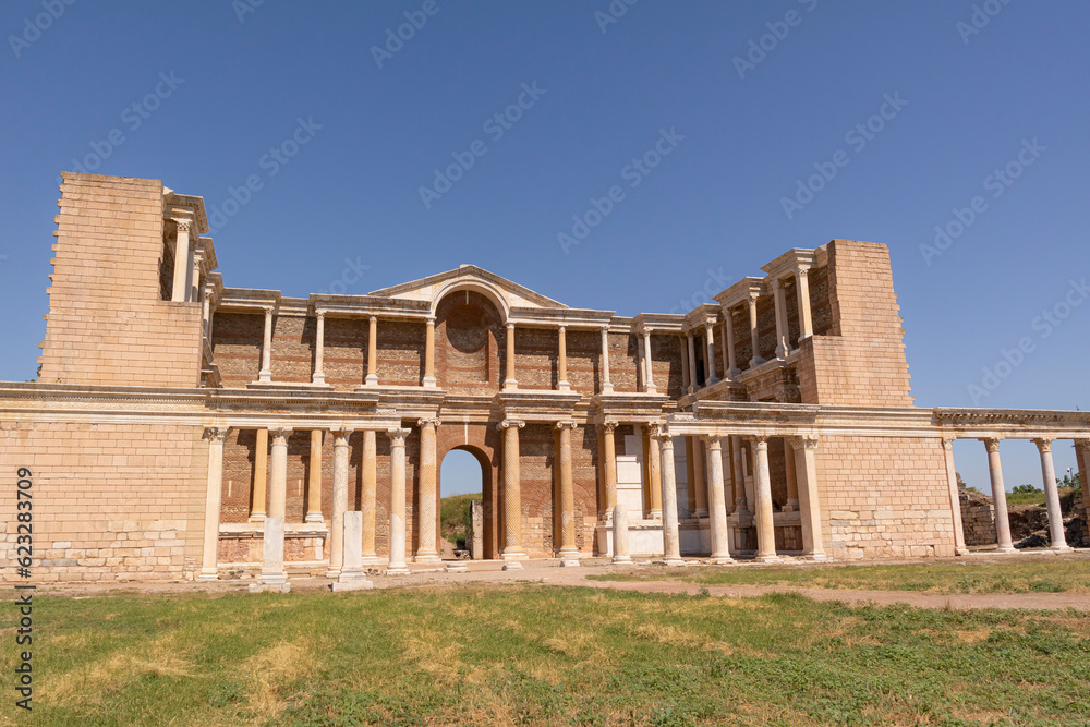 Beautiful photos from Sardes Ancient City, It is known that Sardis, the capital of the Lydian State, and its surroundings have been the scene of various settlements for more than 5000 years.