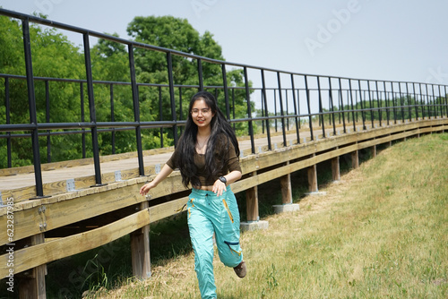 girl on the fence